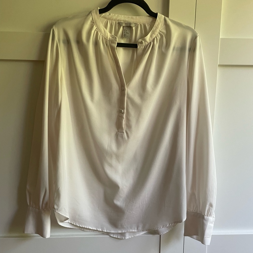 H&M white blouse